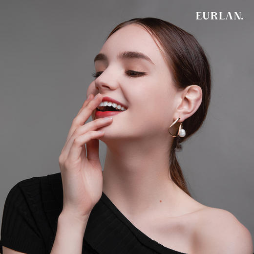 EURLAN.  A系列 珍珠气质耳环 商品图2
