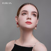 EURLAN.  D系列 幸运球耳环 红色 商品缩略图2
