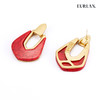 EURLAN.  C系列 中国红耳环 商品缩略图1
