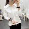 ALF-新简约纯色女上衣慵懒BF风白衬衫长袖 商品缩略图2