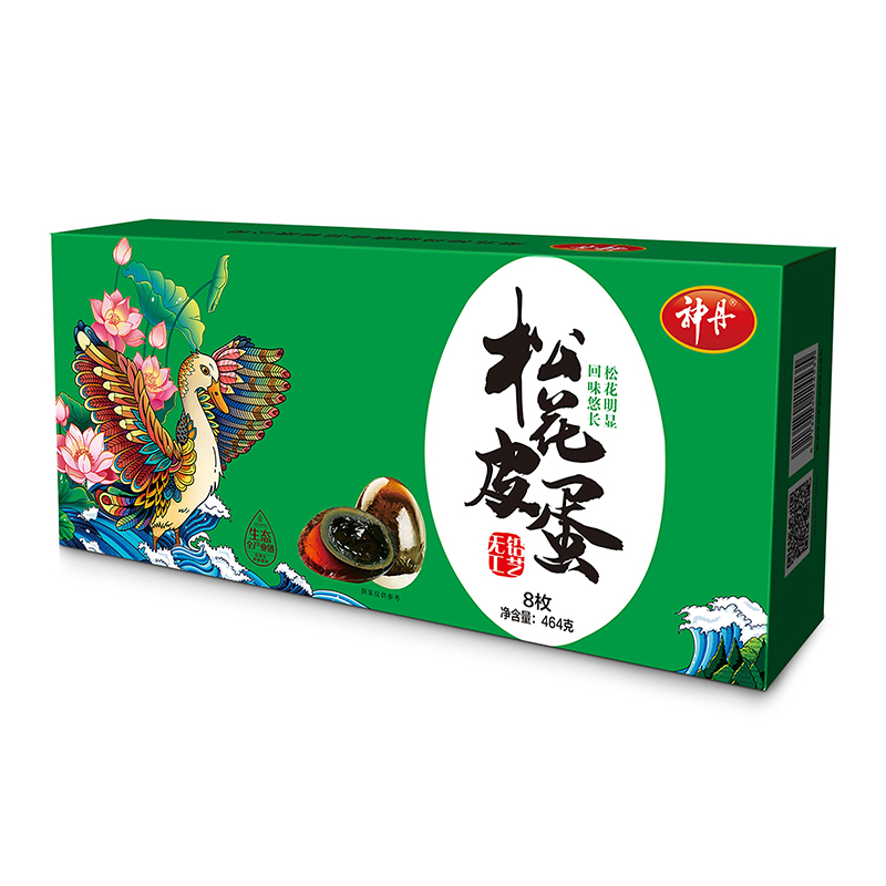 采购下架【助农】神丹皮蛋8枚