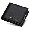 七匹狼钱包 商务头层牛皮横款两折钱夹皮夹多功能票夹短款零钱夹男 3A1310185黑色 商品缩略图0