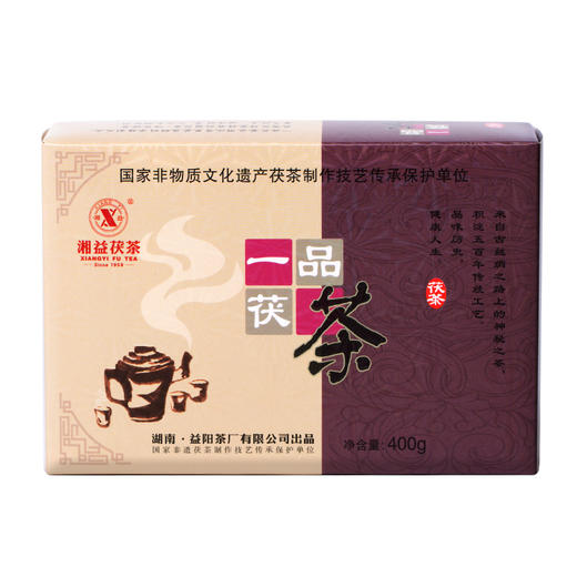 黑茶 湘益 一品茯茶2020年  400g 商品图3