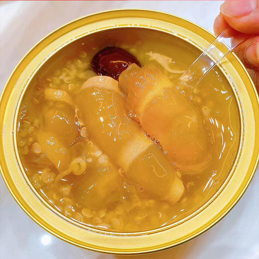 即食花胶138g/碗 孕妇鲜炖红枣藜麦即食鱼胶 商品图3