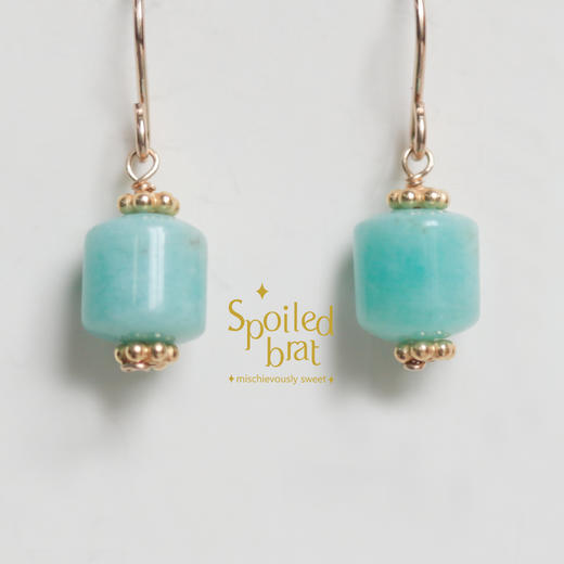 spoiledbrat jewelry彩色宝石耳钉 商品图5