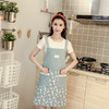 皇家丽美可爱碎花围裙背心式背带工作服家用厨房做饭围布罩衣CW20501CW20502CW20503CW20504 商品缩略图5