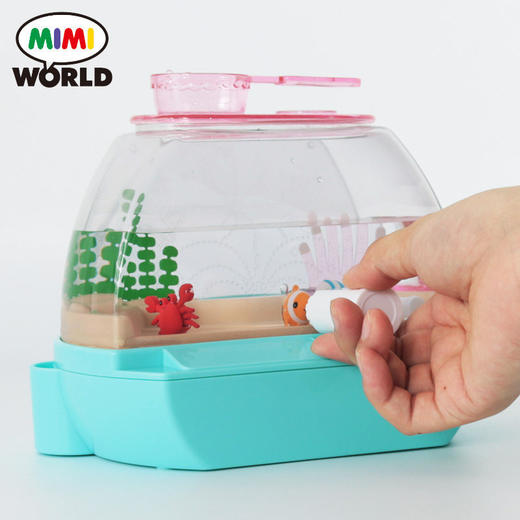 韩国正版mimiworld电动仿真会动游泳的摇摆鱼欢乐水族箱儿童男女孩玩具鱼 商品图4