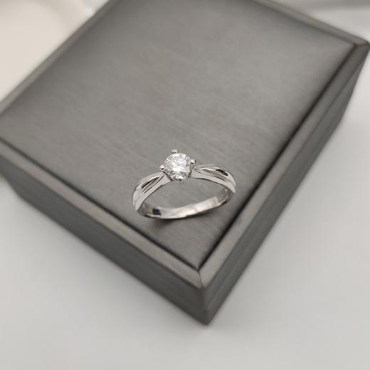 PT900钻石戒指（0.51ct）圈口：15# 商品图0