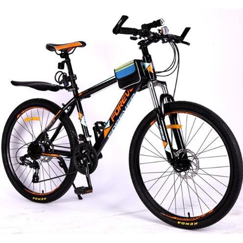 【自行车】*上海永久山地车自行车青少年双碟刹变速26寸24寸20寸单车21速变速 商品图1