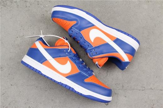 板鞋系列耐克/NIKEsb 耐克低帮板鞋 蓝桔白 Nike Dunk Low SP 以橙色与蓝色构成，同样搭配白色 Swoosh Logo，巧妙呈现出佛罗里达大学主题配色 商品图0