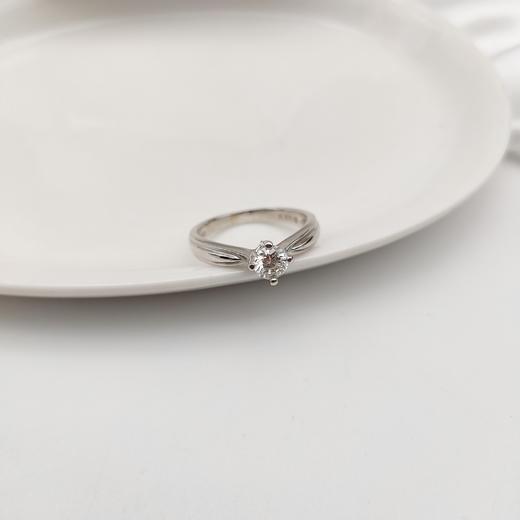 PT900钻石戒指（0.51ct）圈口：15# 商品图2
