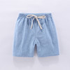 XYG-29907676优质竹节棉儿童五分短裤纯棉沙滩裤（有后口袋） 商品缩略图2