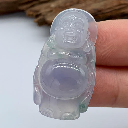 派瑞翡翠 翡翠站佛 糯冰种 飘花 商品图2