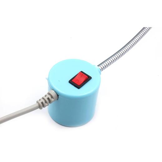 视必舒衣车灯-RUT30粒/20粒/10粒灯珠蓝色插头 衣车灯led 吸铁缝纫机节能衣车灯工业护眼工作灯平车灯 商品图4