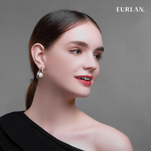 EURLAN.  A系列 珍珠气质耳环 商品图3