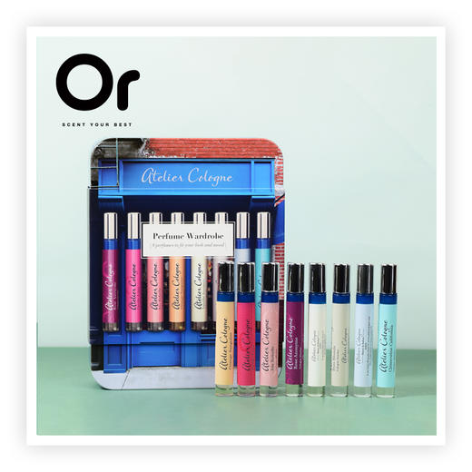 ateliercologne欧珑半岛铁盒4ml8