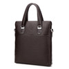 七匹狼男士皮包手提单肩包竖款手拿商务斜挎包真牛皮休闲文件包男包 1A4964112-02咖啡色竖款 商品缩略图1