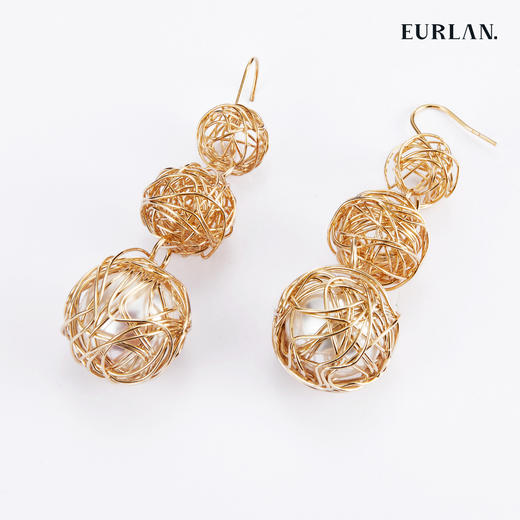 EURLAN.  D系列 幸运球耳吊 商品图1
