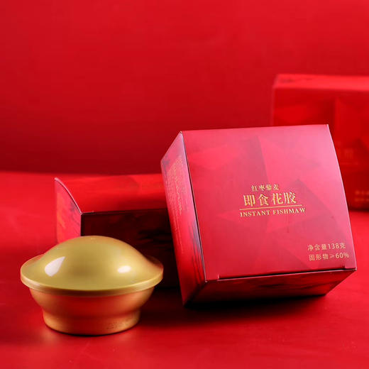 即食花胶138g/碗 孕妇鲜炖红枣藜麦即食鱼胶 商品图0