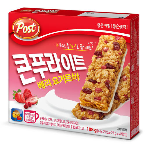 CONFURITE VERY Yogurt Bar 108g 谷物棒JPY带授权招加盟代理 商品图0