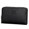 七匹狼 男士风琴卡包名片夹多功能钱包男卡套 男女牛皮卡片夹证件包 3A3064221-01黑色 商品缩略图1
