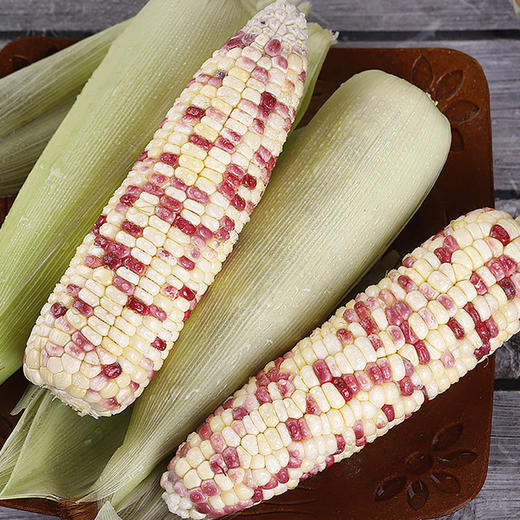 新鲜花粒粘玉米(带皮)5个装