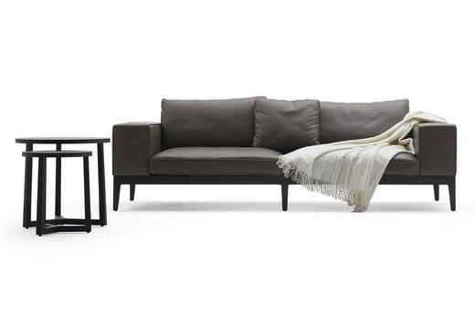 Wood 三人沙发 | 更多座位组合，皮布面料可选，详询客服 商品图0