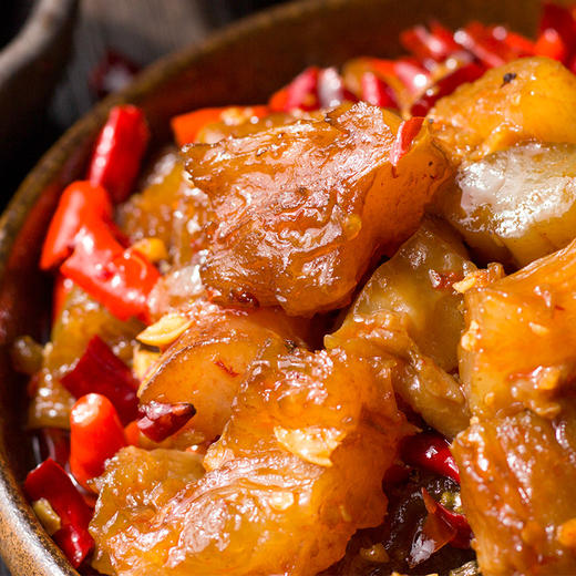 5个骥洋香辣牛筋散货5个