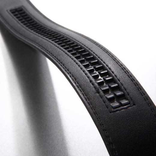 七匹狼皮带男腰带男款自动扣皮带 男士休闲百搭商务系列青年版时尚裤腰带 7A91029810黑色 商品图3