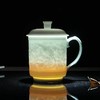 碧野青瓷 景德镇陶瓷雕刻大茶杯十二生肖杯办公杯子礼品杯带盖 商品缩略图3