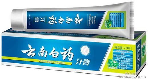 云南白药牙膏205克*6支 商品图0