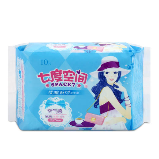 七度空间卫生巾10片*QUC8210 商品图0