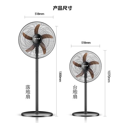 先锋（SINGFUN）电风扇/落地扇/工业风扇/立式大风量风扇FS45-19A 黑色【XF】产地直发  商品图3