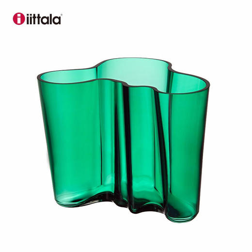 Iittala伊塔拉传奇湖泊系列-进口北欧手工摆件透明花瓶160mm 商品图5