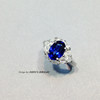 【每日特选】Pt900铂金皇家蓝蓝宝石钻石戒指 6-11- 商品缩略图0