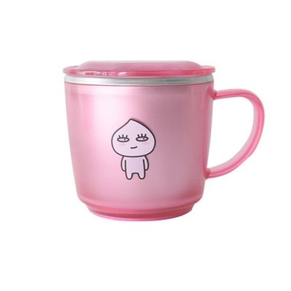 Kakao kid Transparent Non-Slip Cover Stainless Steel Cup水杯JPY带授权招加盟代理