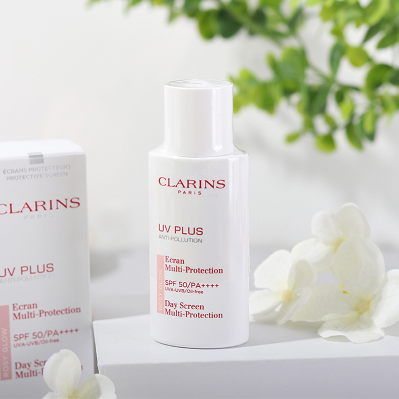 【全球名品 | 彩妆馆】娇韵诗清透美白防晒霜CLARINS/clarins 隔离乳粉色SPF50防晒孕可用 50ml