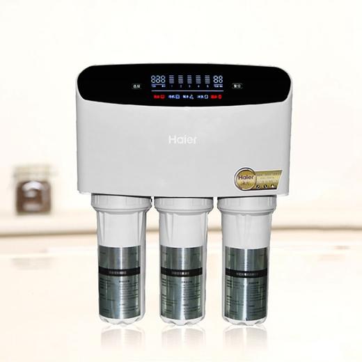 海尔（Haier） HRO400-5升级净水器家用净水机无桶双出水纯水机400加仑大流量 商品图0