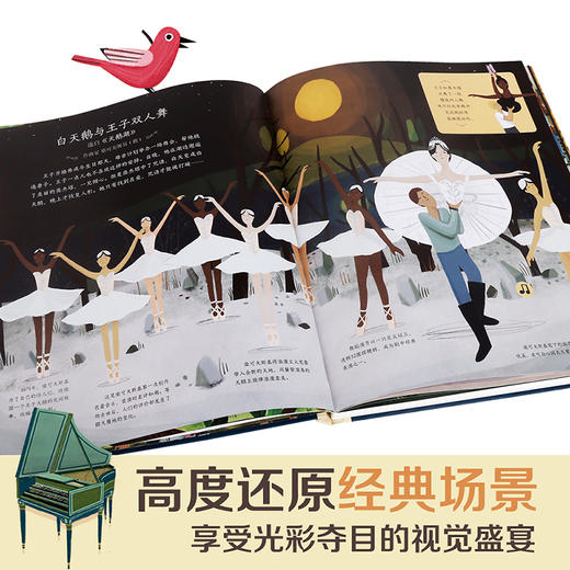 欢迎来到音乐厅 经典芭蕾舞剧-世界音乐之旅（共2册）原价236 商品图5