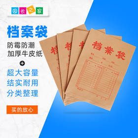 办公用品 牛皮纸档案袋
