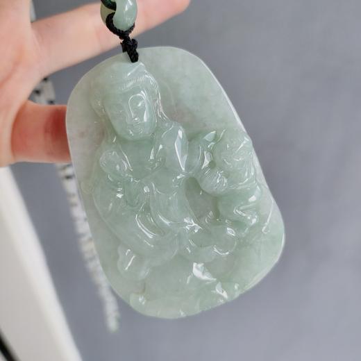 翡翠送子观音项链 商品图1