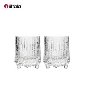 Iittala伊塔拉极冻系列进口玻璃工艺小烈酒杯二件套