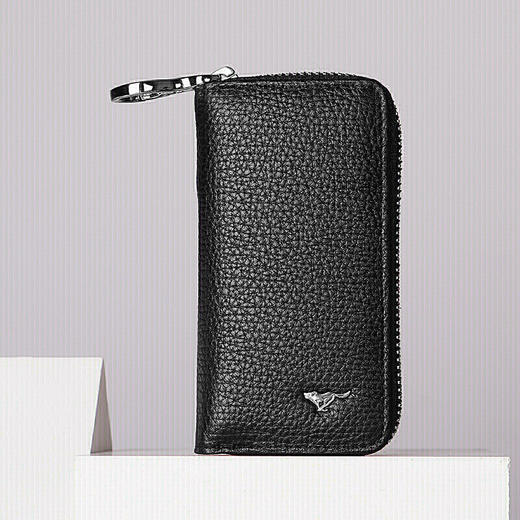 七匹狼钥匙包 男士钥匙扣汽车钥匙包时尚锁匙包A138232-01AJ2黑色 商品图2