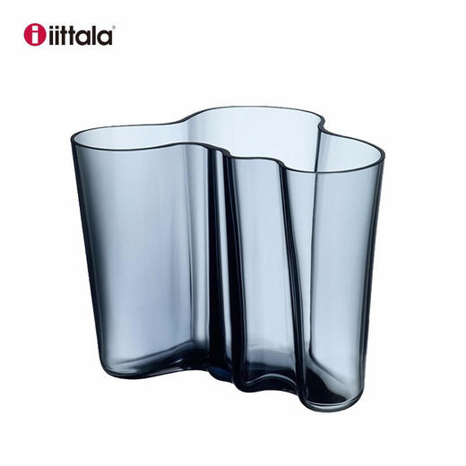 Iittala伊塔拉传奇湖泊系列-进口北欧手工摆件透明花瓶160mm 商品图7