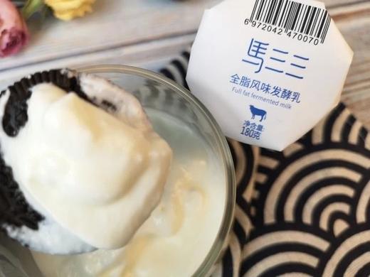 （踏春福利买10罐送1罐）新疆酸奶 马三三.小白罐原味/树莓/西梅酸奶180g×12杯 新疆昌吉直发 商品图4