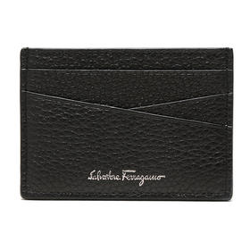 Salvatore Ferragamo/菲拉格慕男士黑色牛皮卡包卡夹FG2925805699