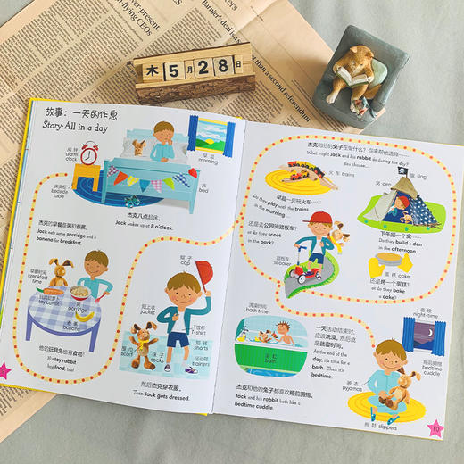 DK儿童双语词汇1000 点读版 专为学龄前儿童和小学生打造的双语词汇宝典 商品图1