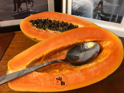 【海南老树牛奶树上熟木瓜】8斤装，约3-7个，顺丰陆运包邮 商品图1