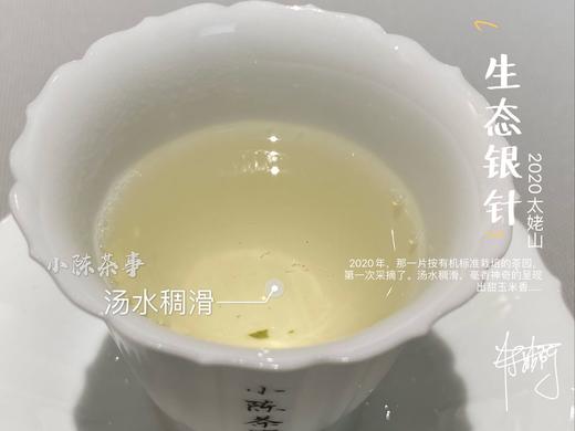 三年陈的小陈茶事2020年有机白毫银针，一款含着金汤匙出生的银针！ 商品图8