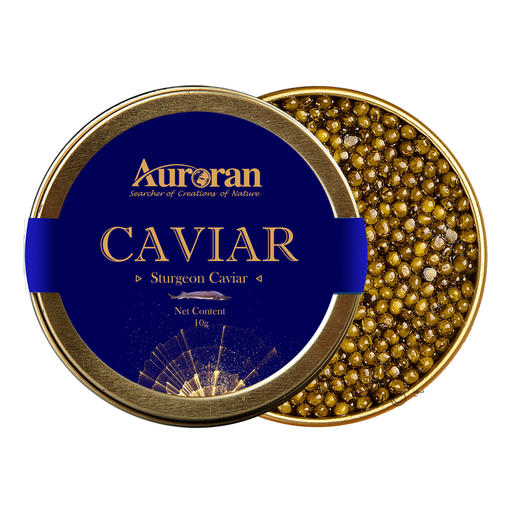 鱼子酱套装西伯利亚鱼子酱30g罐海博瑞鱼子酱30g罐俄罗斯鱼子酱30g罐